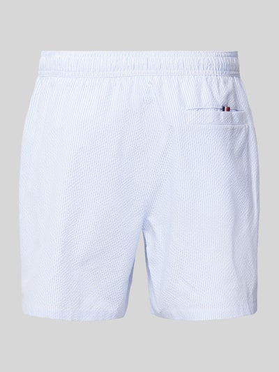 Tommy Hilfiger Badehose mit elastischem Bund Hellblau 3