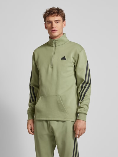 ADIDAS SPORTSWEAR Sweatshirt met kangoeroezak Olijfgroen - 4