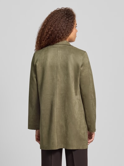Only Regular Fit Mantel mit Velours-Optik Modell 'JOLINE' Oliv 5