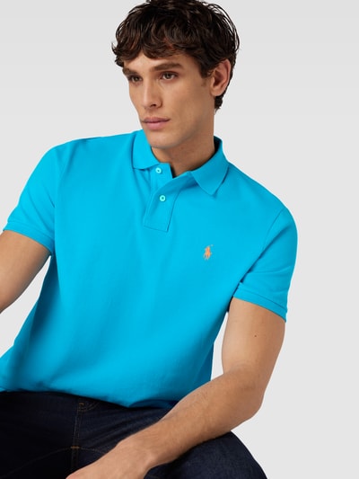 Polo Ralph Lauren Koszulka polo o kroju regular fit z wyhaftowanym logo Oceaniczny 3