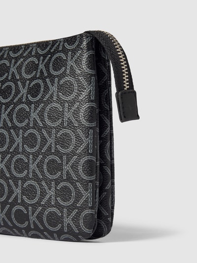 CK Calvin Klein Handtas met labelapplicatie, model 'CK MUST' Zwart - 3