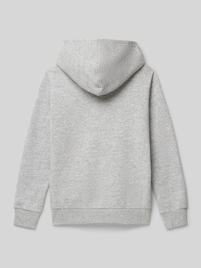 CHAMPION Hoodie mit Label-Stitching Mittelgrau Melange 3