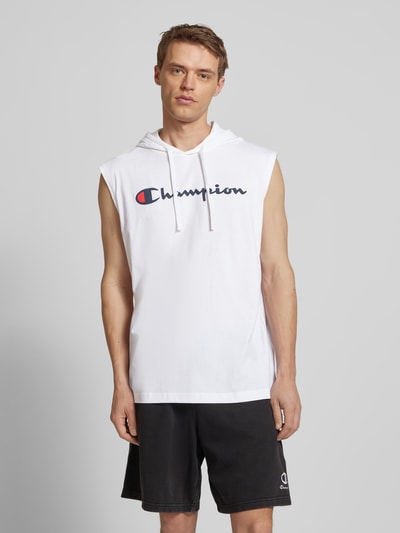 CHAMPION Tanktop mit Kapuze Weiss 4