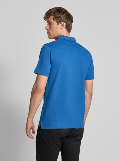 Lerros Koszulka polo o kroju regular fit z detalem z logo Petrol 5