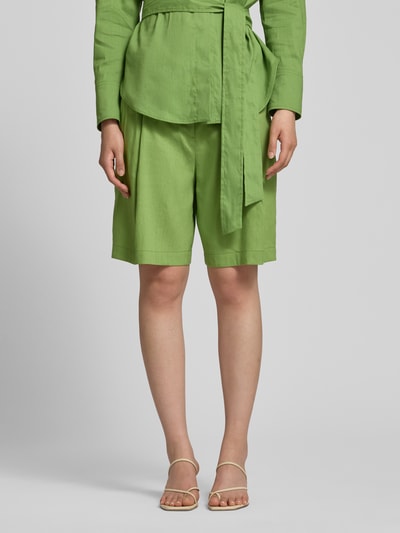 Marc Cain Modern fit zakelijk overhemd met vichy-ruit Grasgroen - 4