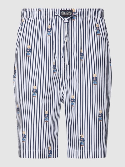 Polo Ralph Lauren Underwear Pyjama-Shorts mit Streifenmuster Dunkelblau 1