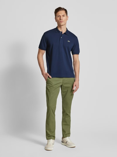 Lacoste Classic Fit Poloshirt mit Label-Badge Dunkelblau 1