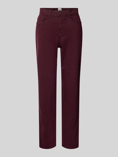 Brax Straight fit jeans, model 'CAROLA' Bordeaux - 2