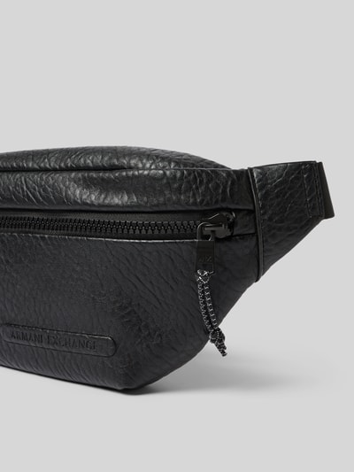 ARMANI EXCHANGE Bauchtasche in Leder-Optik Modell 'VENICE' Black 3