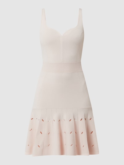 Ted Baker Jurk met gaatjesmotief, model 'Ambyr' Lichtroze - 2