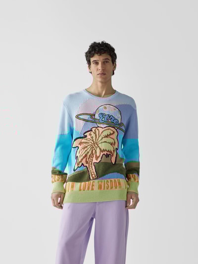 Etro Pullover mit Label-Stitching MULTI STYLEBOP 4
