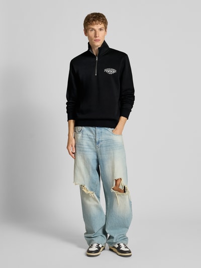 Jack & Jones Bluza ze stójką model ‘AKOTO’ Czarny 1