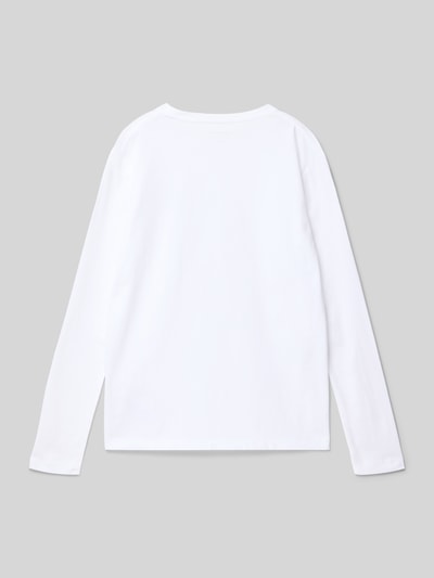 Calvin Klein Jeans Longsleeve met logoprint Wit - 3