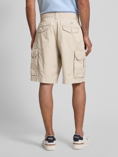 Polo Ralph Lauren Baggy Fit Cargoshorts mit Eingrifftaschen Modell 'GELLAR' Beige 5