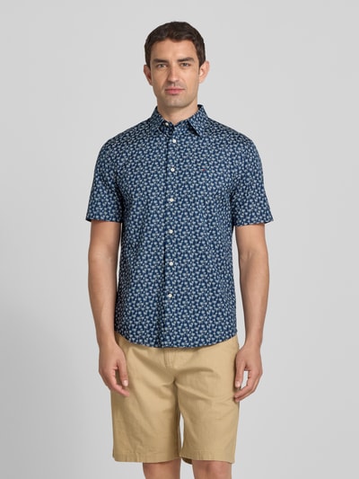 Tommy Hilfiger Regular Fit Freizeithemd aus reiner Baumwolle Blau 4