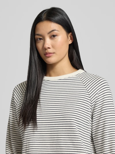 Jake*s Casual Longsleeve mit Rundhalsausschnitt Dunkelblau 3