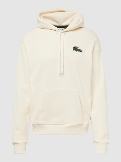 Lacoste Hoodie mit Känguru-Tasche Offwhite 2