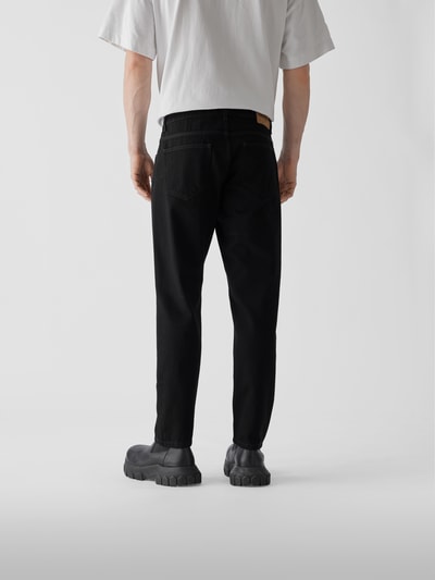 Kenzo Straight Fit Jeans mit Brand-Details Black 5