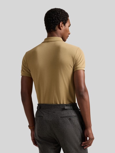 Polo Ralph Lauren Slim Fit Poloshirt aus reiner Baumwolle  Senf 5