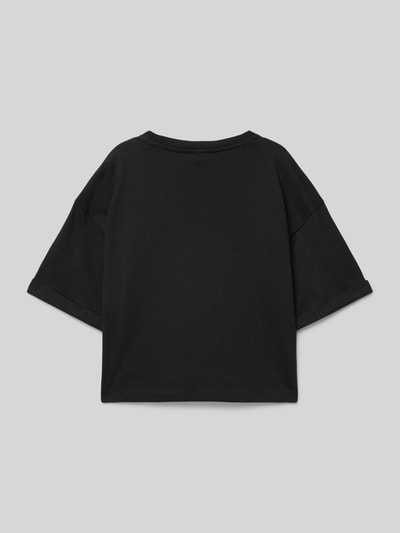 CHAMPION T-shirt met logoprint Zwart - 3