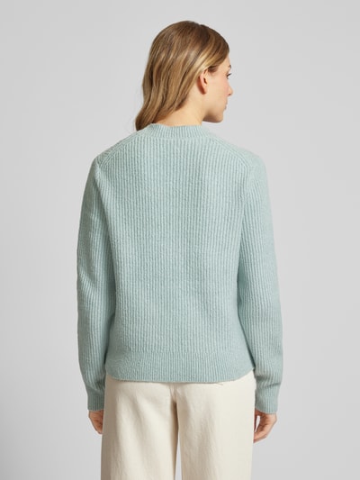 Calvin Klein Womenswear Gebreide pullover met ronde hals Rookblauw - 5