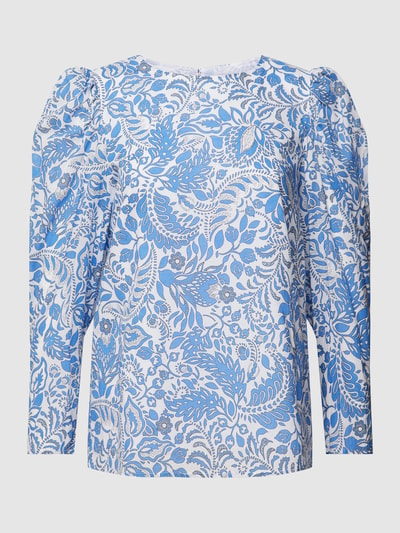 JOOP! Bluse mit Puffärmeln Bleu 2