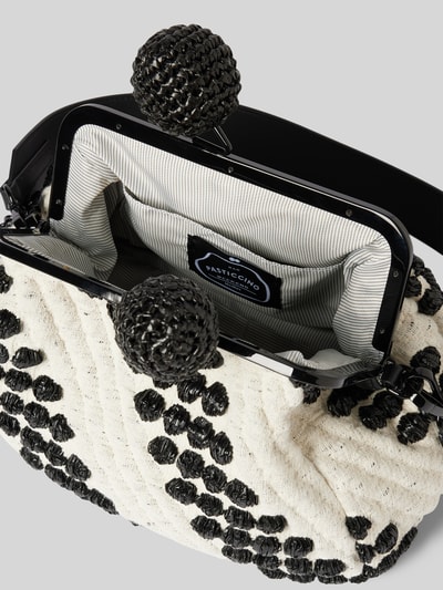 Weekend Max Mara Handtasche mit Bügelverschluss Modell 'URBANO' Offwhite 5