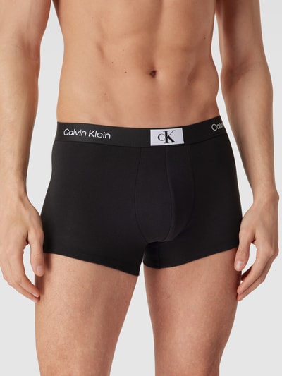 Calvin Klein Underwear Trunks mit eingewebten Label-Details Black 3