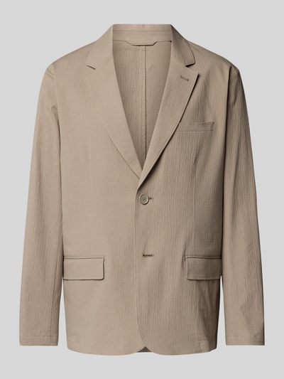 ARMANI EXCHANGE Sakko mit Pattentaschen und Reverskragen Beige 2