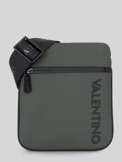 Valentino Bags Torba na ramię z wytłaczanym logo model 'AXEL' Oliwkowy 1