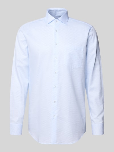 SEIDENSTICKER REGULAR FIT Regular fit zakelijk overhemd van katoen met kentkraag Bleu - 2