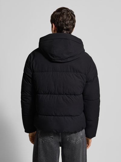 Jack & Jones Regular Fit Steppjacke mit Kapuze Modell 'Jorve' Black 5