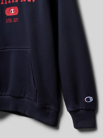 CHAMPION Hoodie mit Label-Print Marine 2