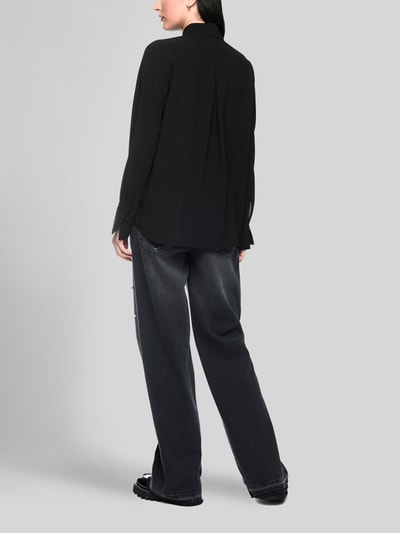 Marc Cain Hemdbluse mit Ballonärmeln Black 5