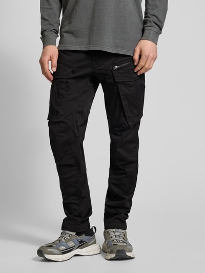 G-Star Raw Regular Tapered Fit Cargohose mit Reißverschlusstasche Black 4