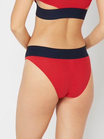 TOMMY HILFIGER Slip mit breitem Bund Rot 5