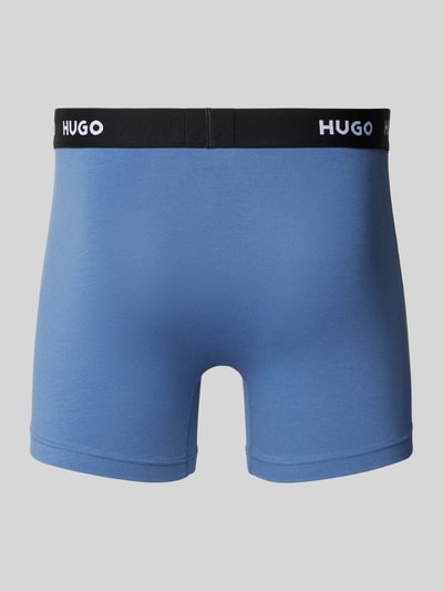 HUGO Boxershorts mit elastischem Logo-Bund im 3er-Pack Rot 3