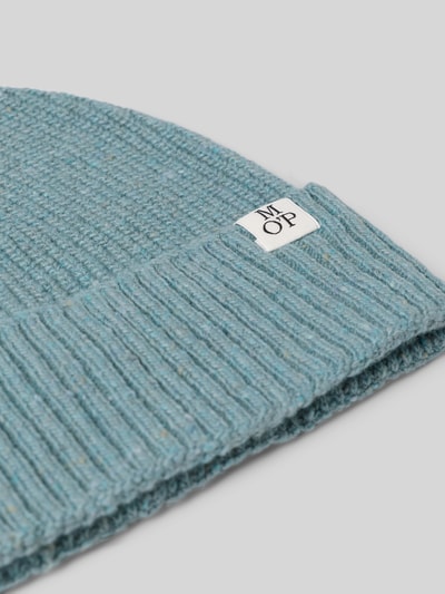 Marc O'Polo Mütze aus Woll-Mix Bleu 2