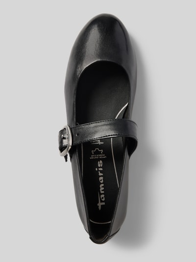 Tamaris Ballerinas mit Dornschließe Black 3