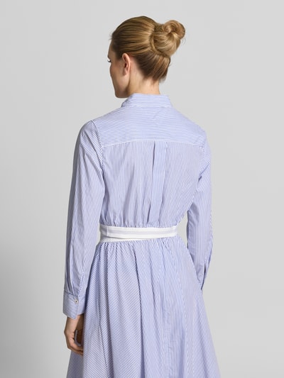 Tommy Hilfiger Regular Fit Hemdbluse aus reiner Bio-Baumwolle Weiss 5
