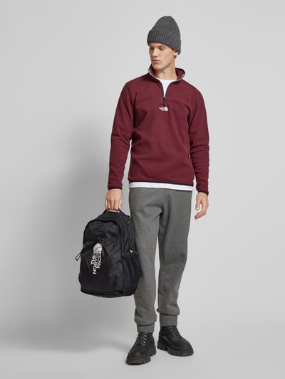 The North Face Fleecepullover met schipperskraag, model 'GLACIER' Prune - 1