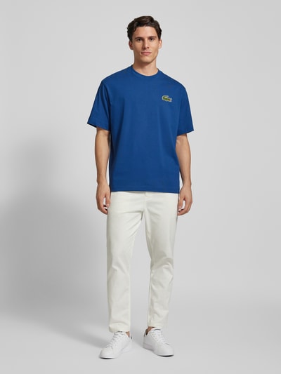 Lacoste T-Shirt mit Rundhalsausschnitt Blau 1