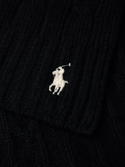Polo Ralph Lauren Schal mit Kaschmir-Anteil Black 2