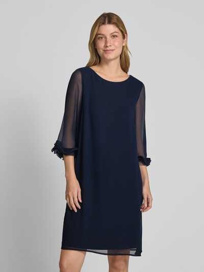 Vera Mont Cocktailkleid mit 3/4-Arm Dunkelblau 4