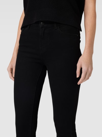 Pieces Jeans in unifarbenem Design Modell 'DANA' Black 3