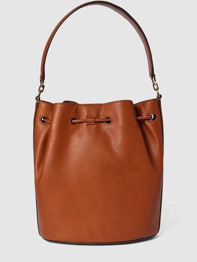 Lauren Ralph Lauren Bucket Bag mit Label-Detail Modell 'ANDIE' Cognac 4
