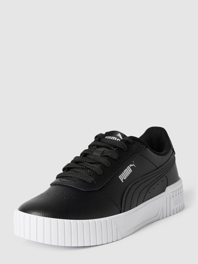 Puma Sneakers met labelprint, model 'CARINA 2.0 JR' Zwart - 1