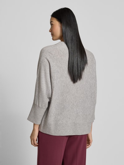 s.Oliver BLACK LABEL Loose Fit Pullover aus Woll-Kaschmir-Mix  Hellgrau 5