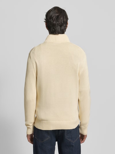 Polo Ralph Lauren Schipperstrui met labelstitching Offwhite - 5