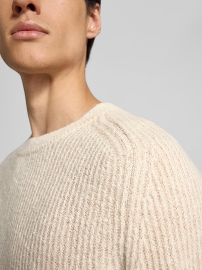 Marc O'Polo Regular fit pullover van wolmix Wit - 3